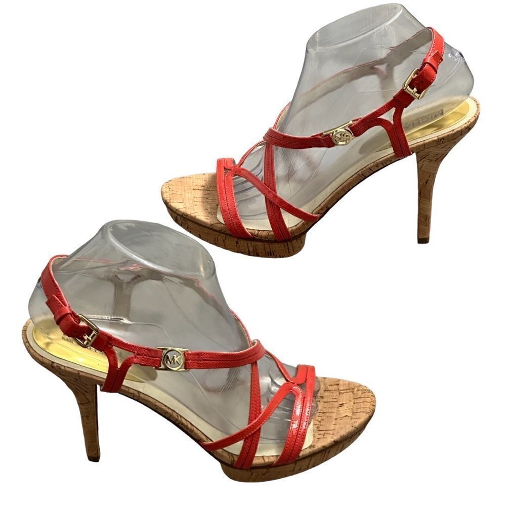 MICHAEL Michael Kors Women’s Cicely Strappy Sandals in the Size 9.5M